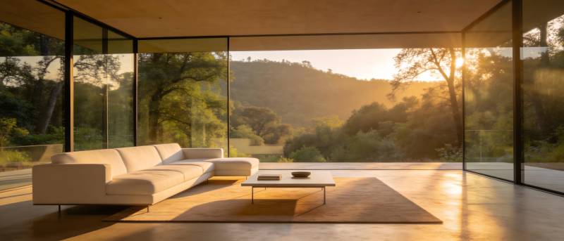 现代客厅美景图片