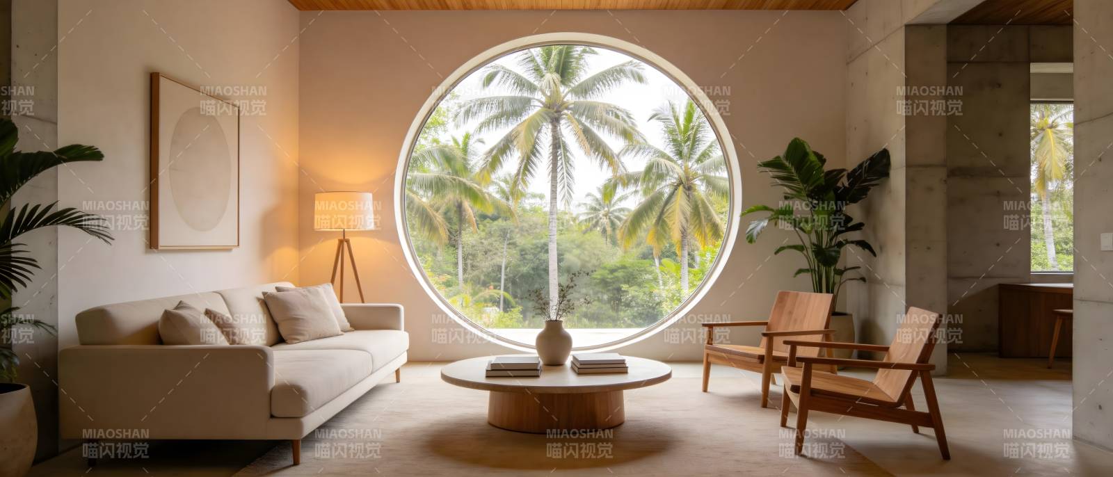 热带风情客厅图片