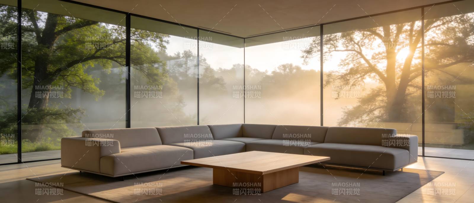 现代客厅 阳光满溢图片