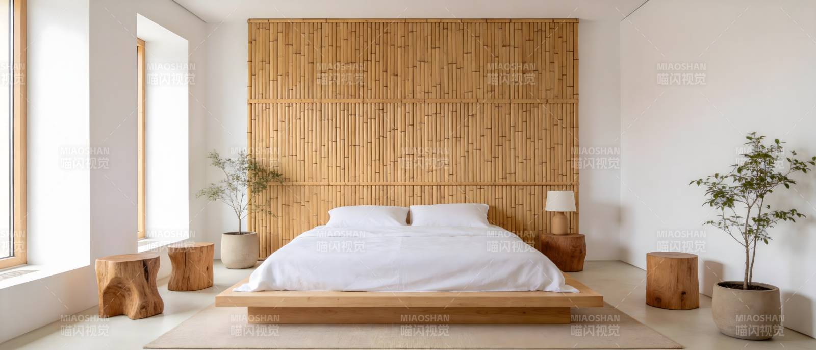 竹韵卧室 自然雅致图片