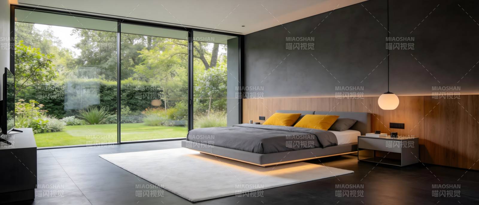 现代简约卧室设计图片