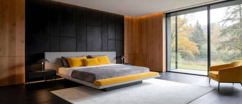 现代简约卧室设计图片