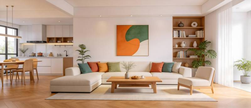 现代简约客厅设计图片