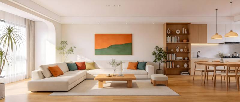 现代简约客厅设计图片