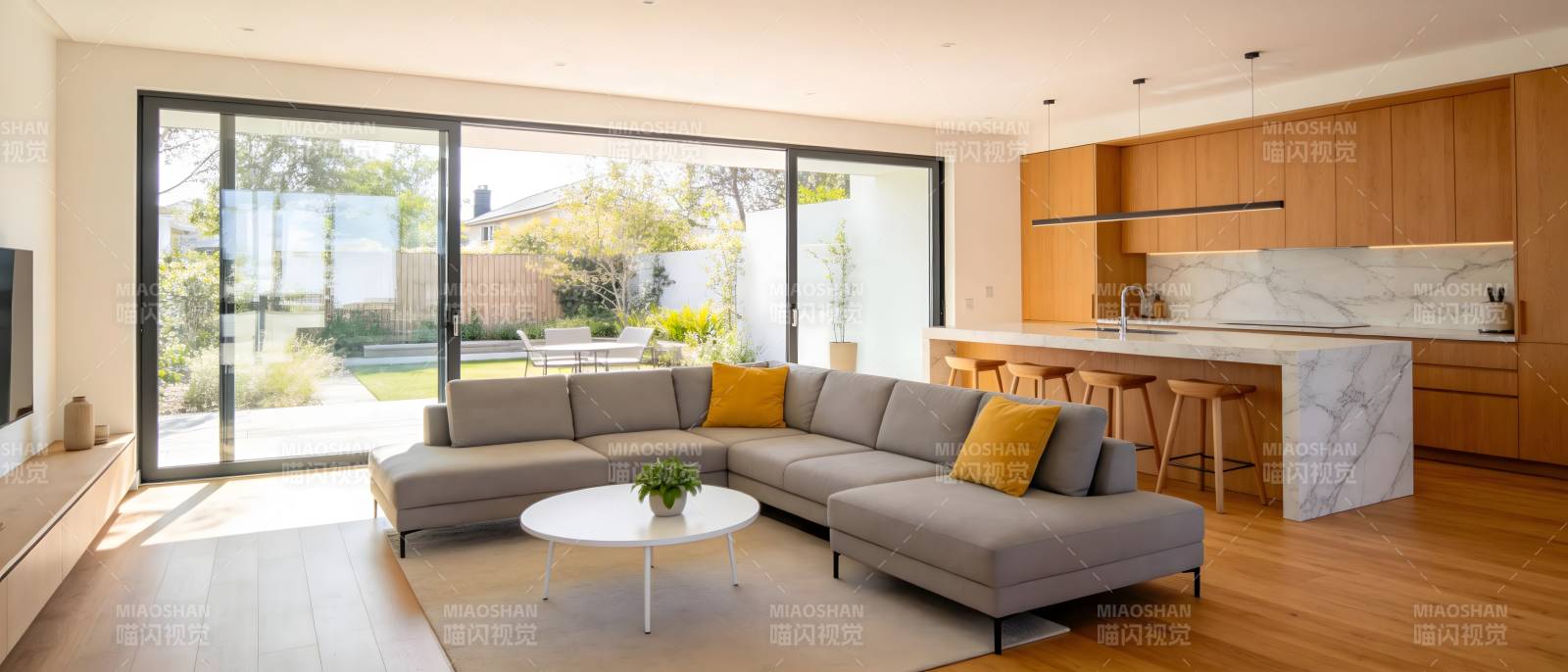 现代简约客厅设计图片