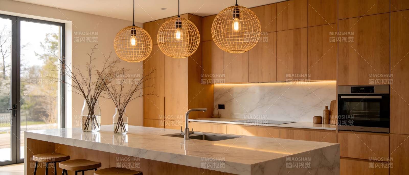 现代简约厨房设计图片