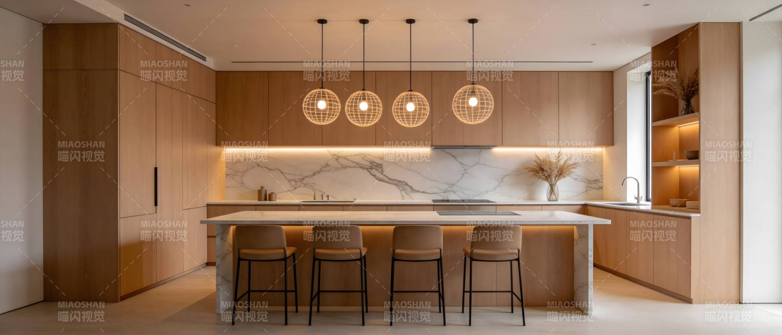 现代简约厨房设计图片