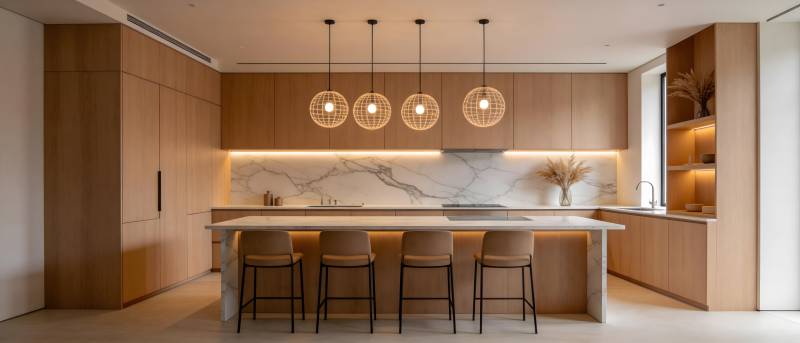 现代简约厨房设计图片