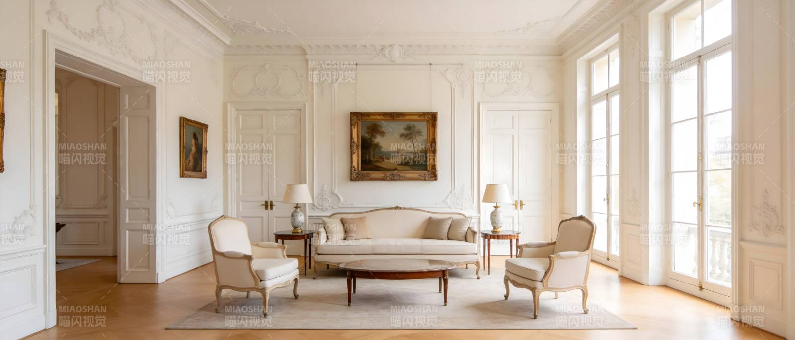 典雅欧式客厅图片