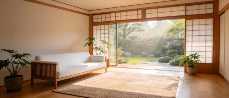 日式庭院静谧居所图片