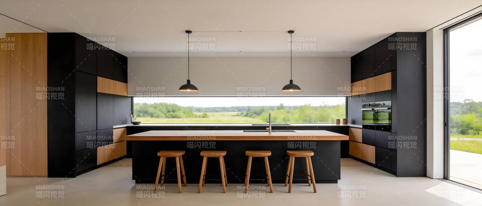 现代简约厨房设计图片