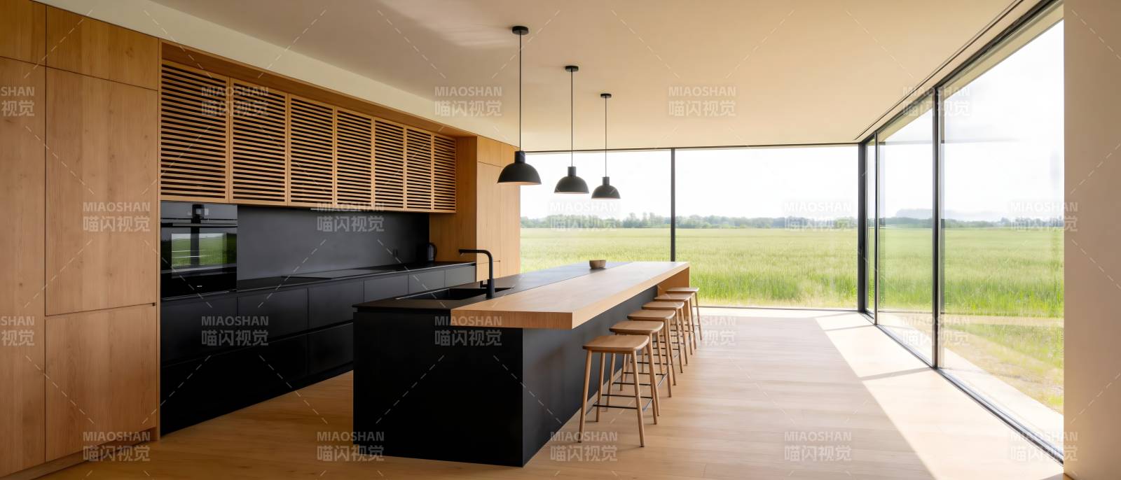 现代简约厨房设计图片