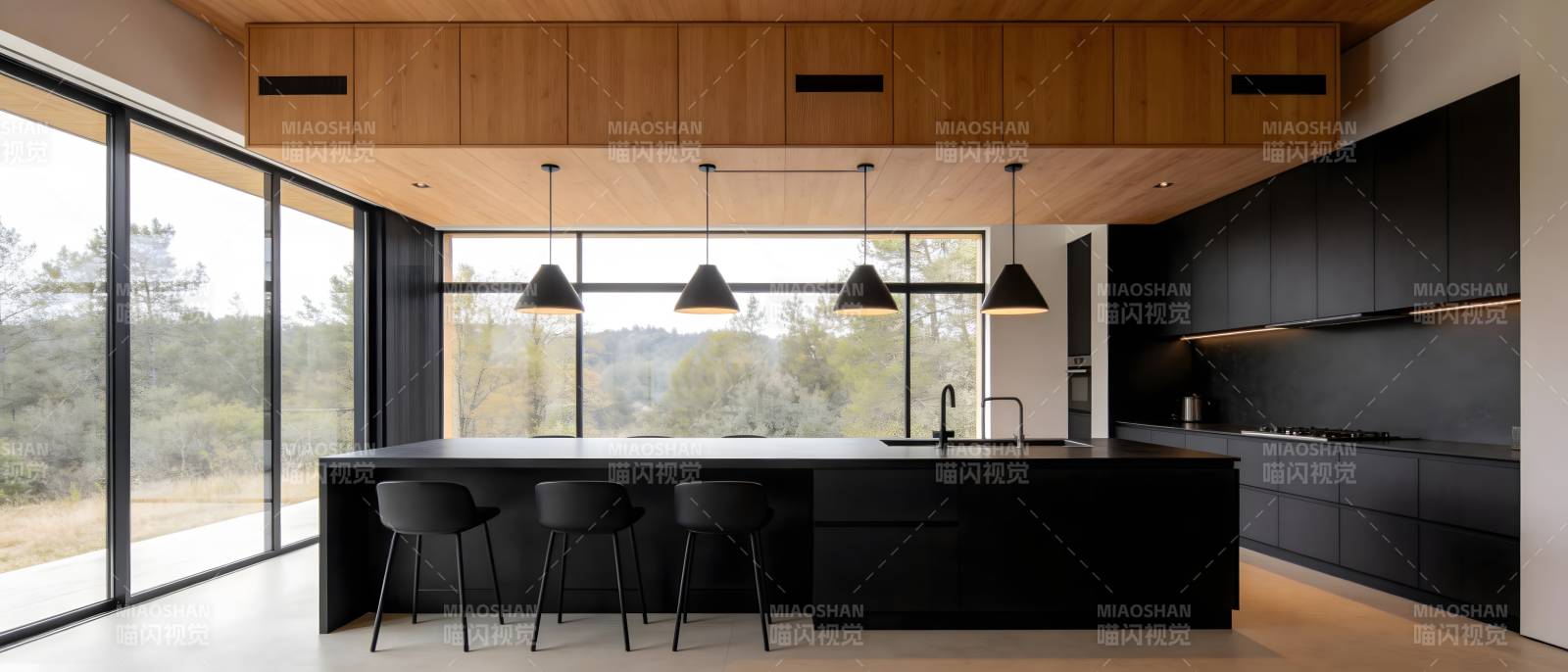 现代简约厨房设计图片