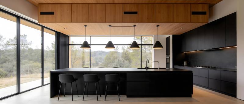 现代简约厨房设计图片