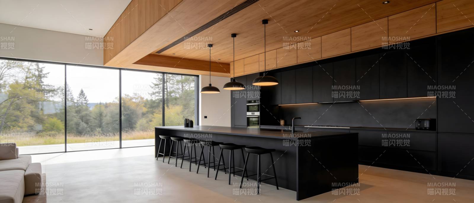 现代简约厨房设计图片