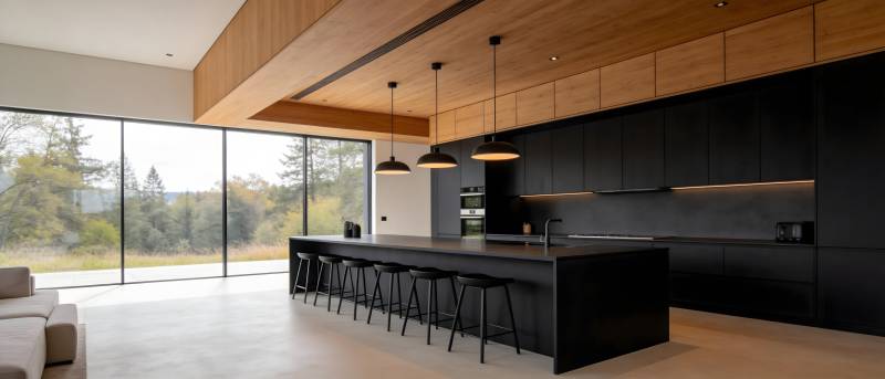 现代简约厨房设计图片