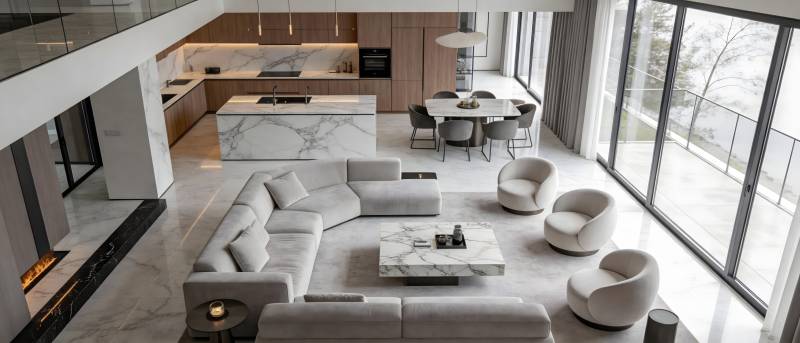 现代简约客厅设计图片