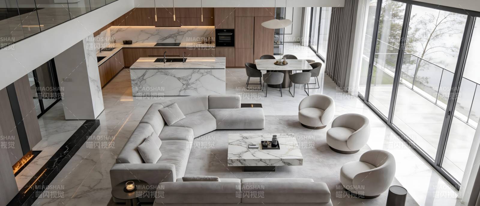 现代简约客厅设计图片