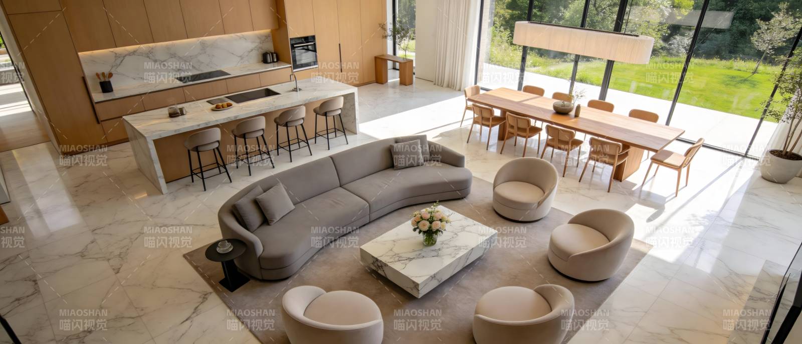 现代简约客厅设计图片