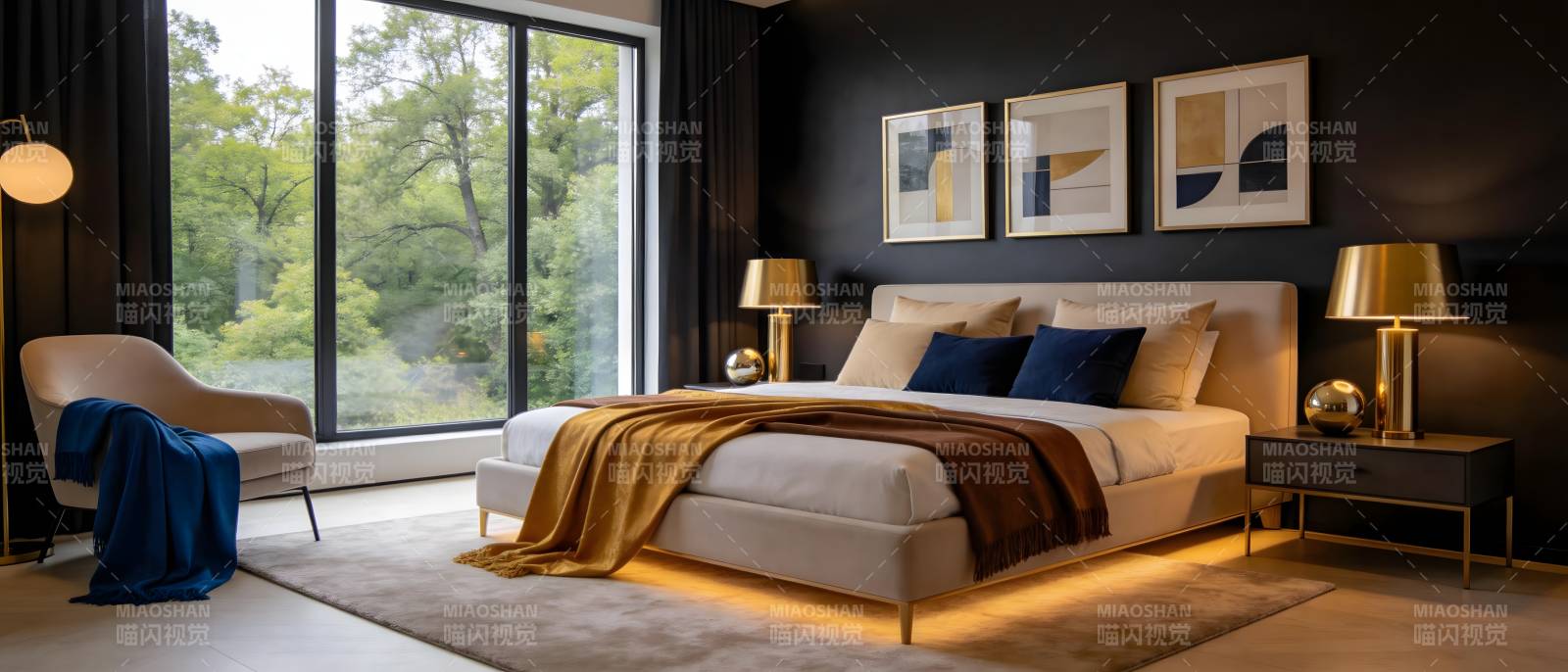 现代简约卧室设计图片