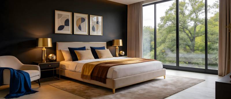 现代卧室 温馨舒适图片