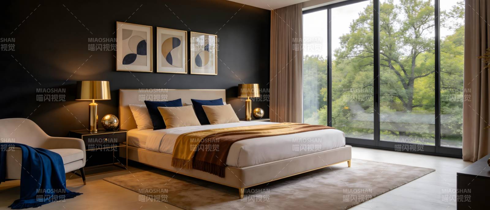 现代卧室 温馨舒适图片