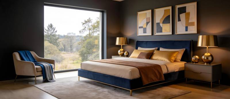 现代卧室设计图片