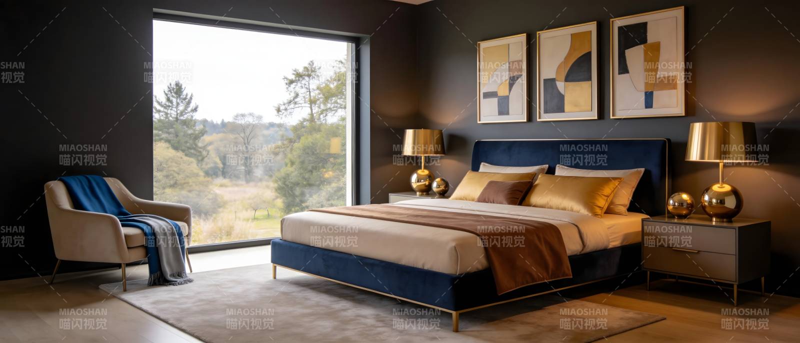 现代卧室设计图片