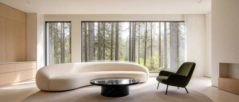 现代简约客厅设计图片