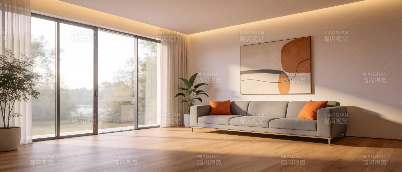 现代简约客厅设计图片