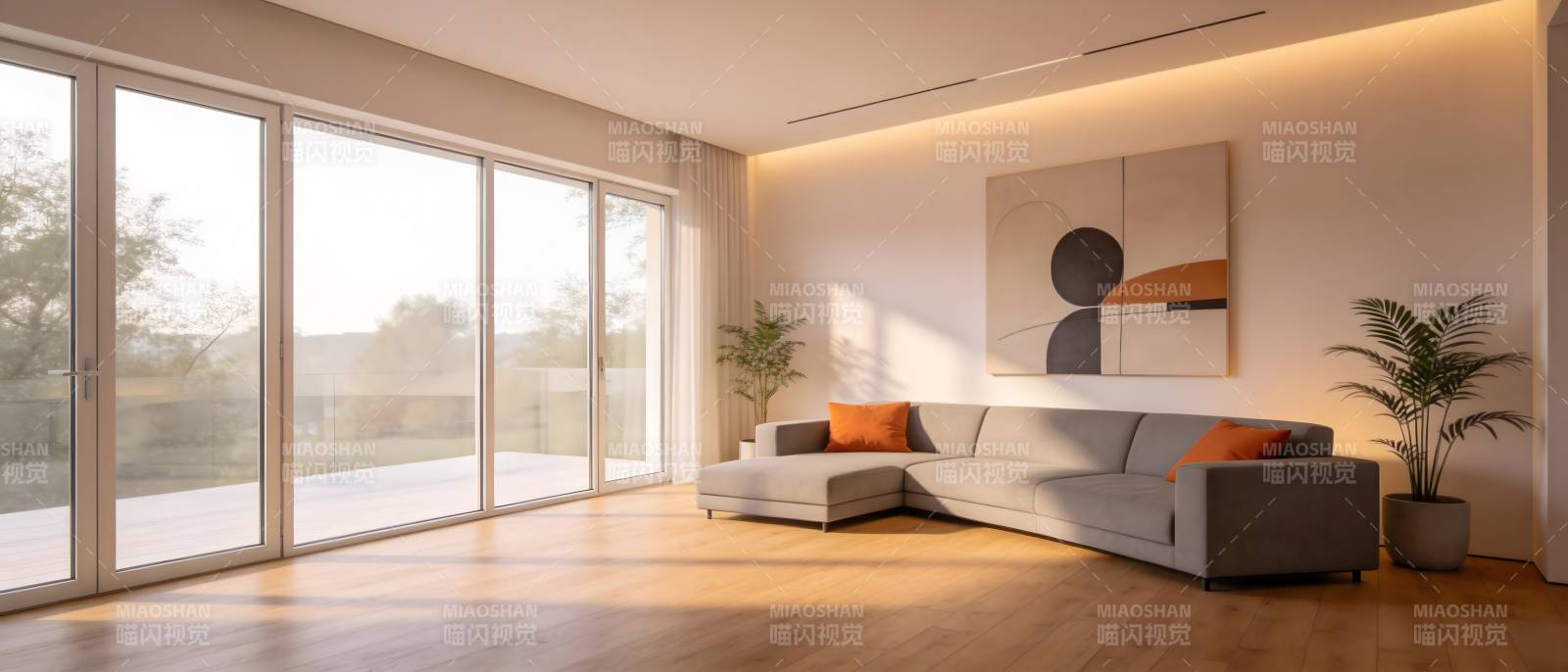 现代简约客厅设计图片