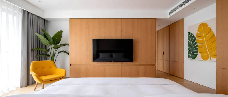 现代简约卧室设计图片