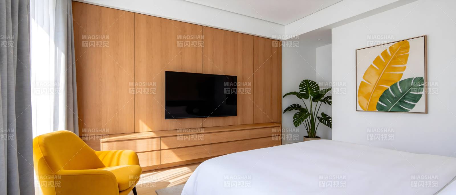 现代简约卧室设计图片