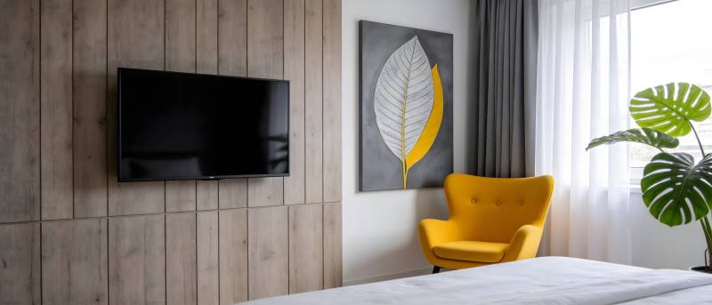 现代卧室温馨一角图片