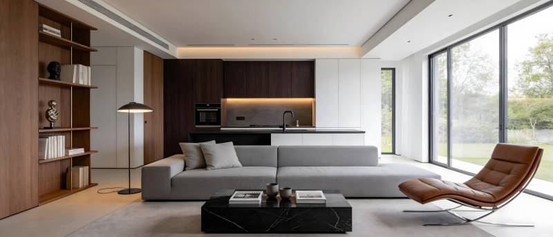 现代简约客厅设计图片