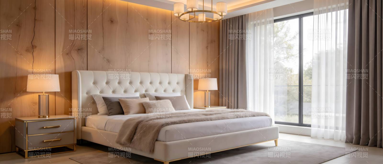 现代简约卧室设计图片