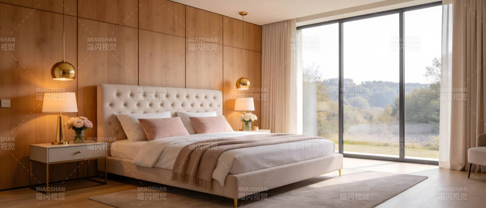 现代简约卧室设计图片