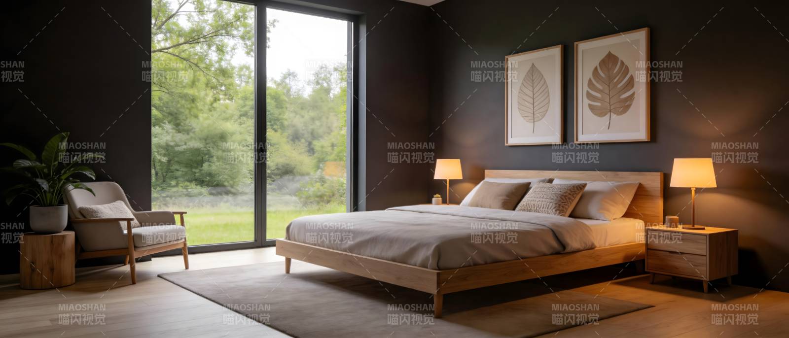 现代简约卧室设计图片