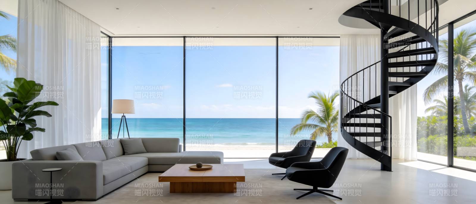 海景豪宅客厅图片