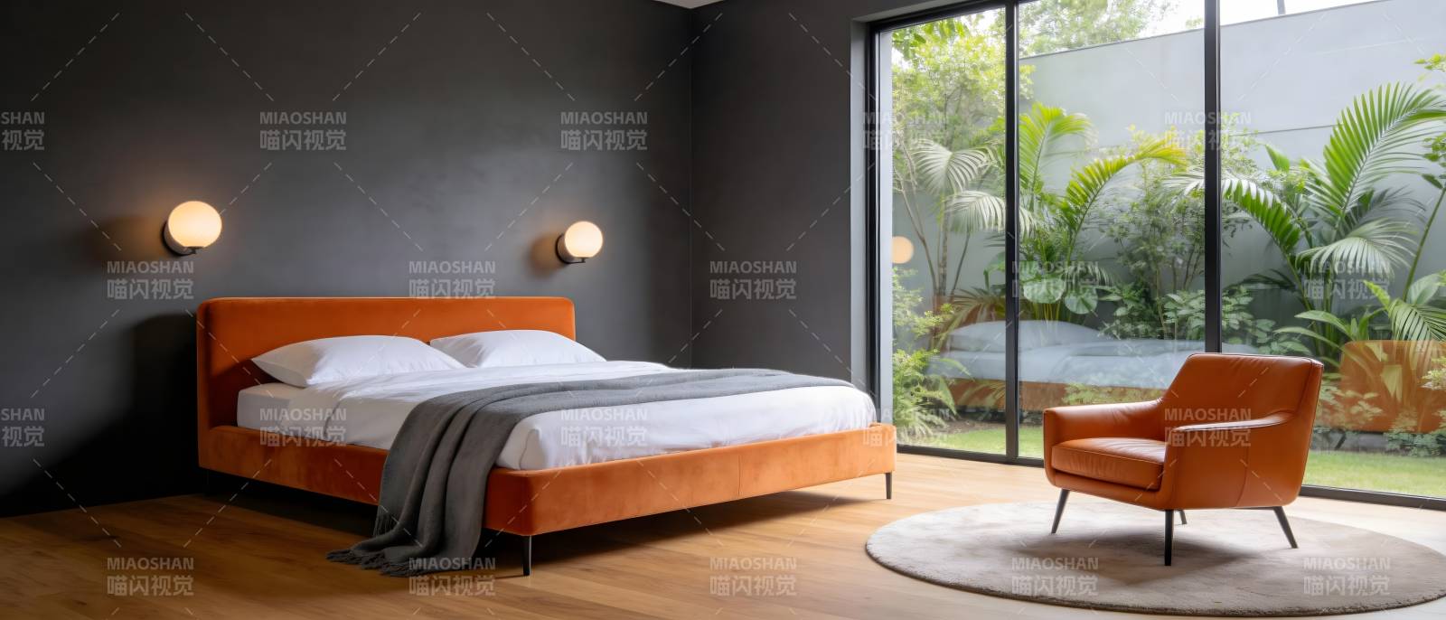 现代卧室 温馨雅致图片