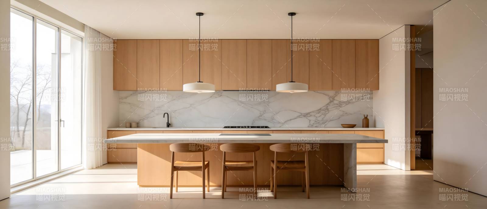 现代简约厨房设计图片