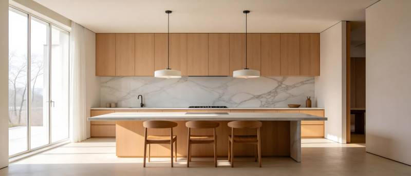 现代简约厨房设计图片