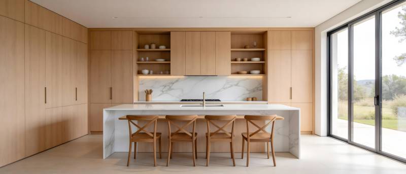 现代简约厨房设计图片