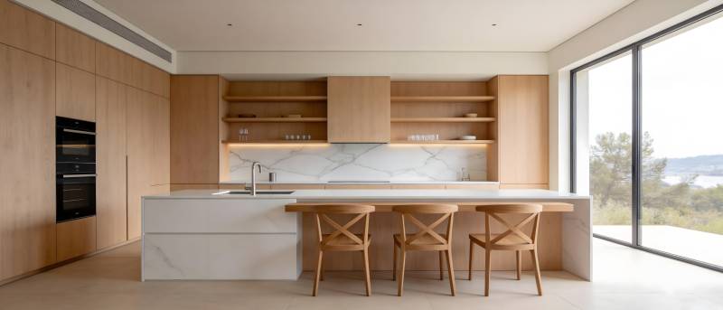 现代简约厨房设计图片