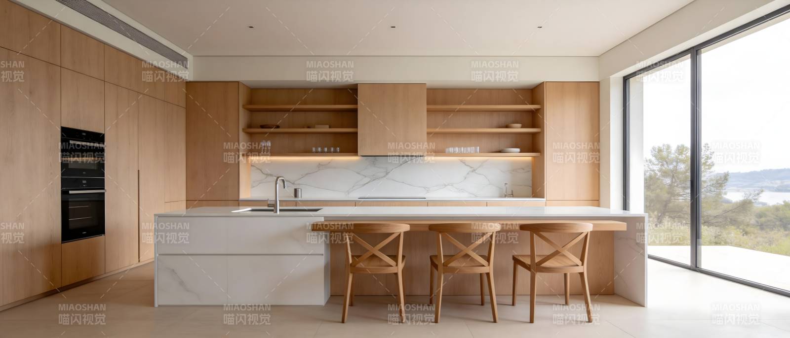 现代简约厨房设计图片