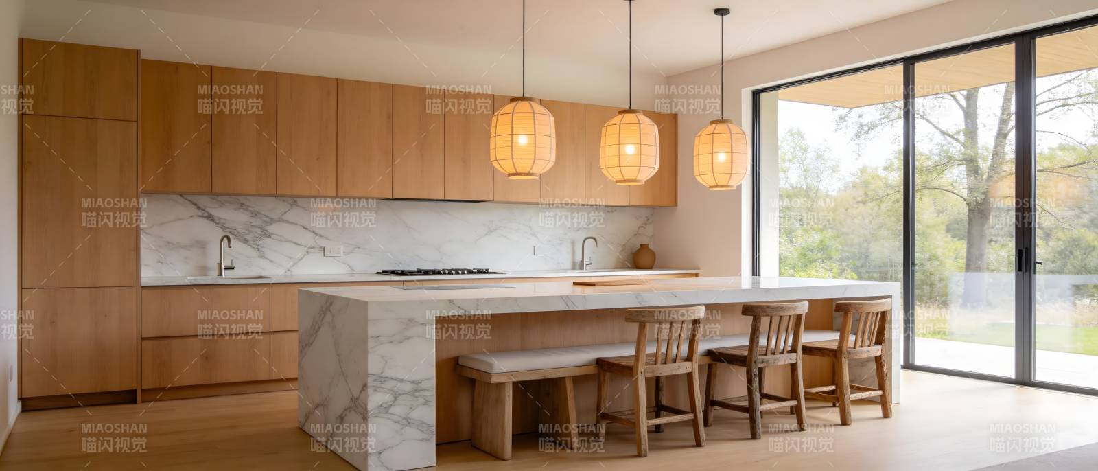 现代简约厨房设计图片