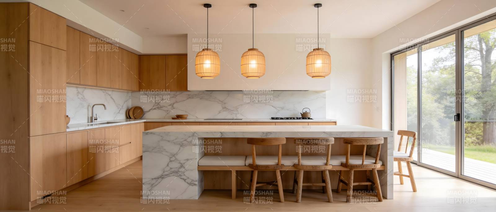 现代简约厨房设计图片