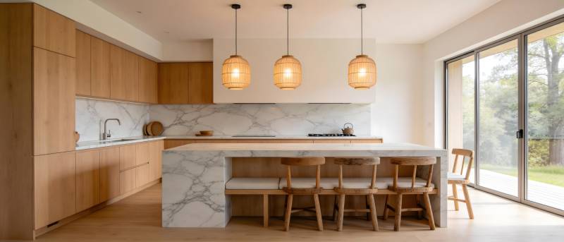 现代简约厨房设计图片