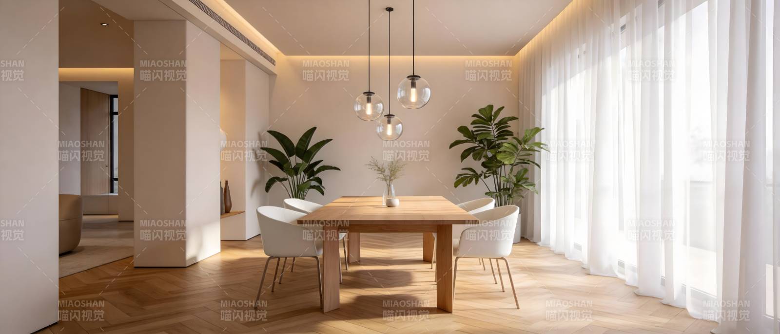 现代简约餐厅设计图片