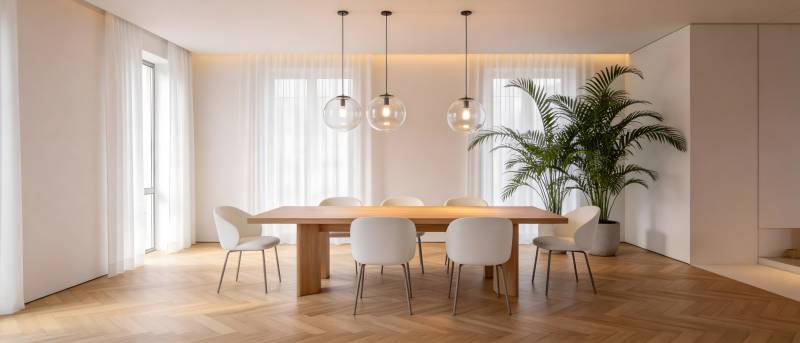 现代简约餐厅设计图片